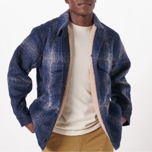 Abercrombie & Fitch Sherpa Lined Shirt/Jacket